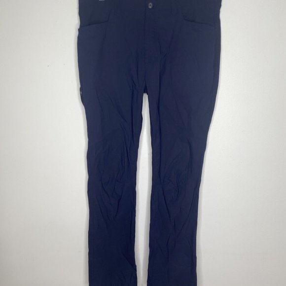 Eddie Bauer Men's Hiking Pants 34 X 32Blue Nylon Active Wear Quick Drying
